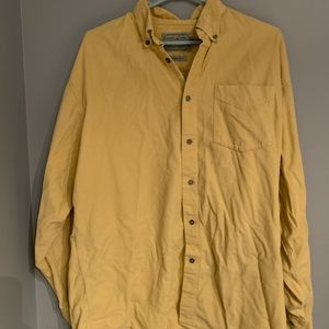 Corduroy button down shirt